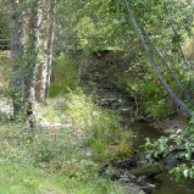 Stream/Creek used for gold mining